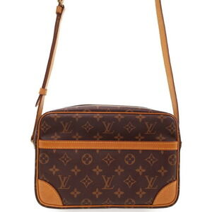 Louis Vuitton Monogram Leather Brown Trocadero Shoulder Bag